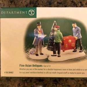 Dept 56 Retired “Fine Asian Antiques” from Dickens Village Series #58462 NEW